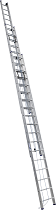 Купить Лестница трехсекционная выдвижная с тросом Ал 3315