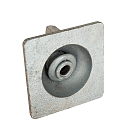 Гайка шарнирная (комбиплата) Промышленник 120х120 мм, Ø 17 мм упаковка 25 шт. фото 3