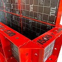 Мелкощитовая опалубка (МЩО) щит линейный 1200×200 фото 4