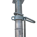 Стойка усиленная телескопическая для опалубки Промышленник оцинкованная 4.2 м фото 2