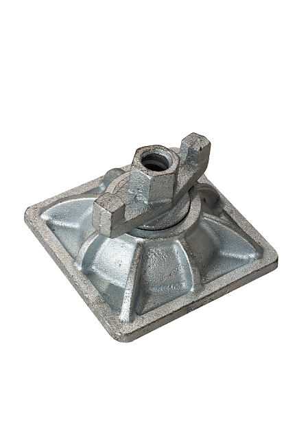 Гайка шарнирная (комбиплата) Промышленник 120х120 мм, Ø 17 мм упаковка 25 шт. фото 1