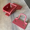 Защитно-улавливающая сетка (ЗУС) Промышленник опора нижняя для кронштейна (упаковка 2 шт.) фото 5