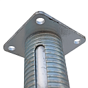 Стойка усиленная телескопическая для опалубки Промышленник оцинкованная 3.7 м фото 3