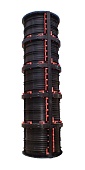 Купить Пластиковая опалубка колонн GEOTUB Geoplast колонна круглая 3,0 м, диаметр 700 мм