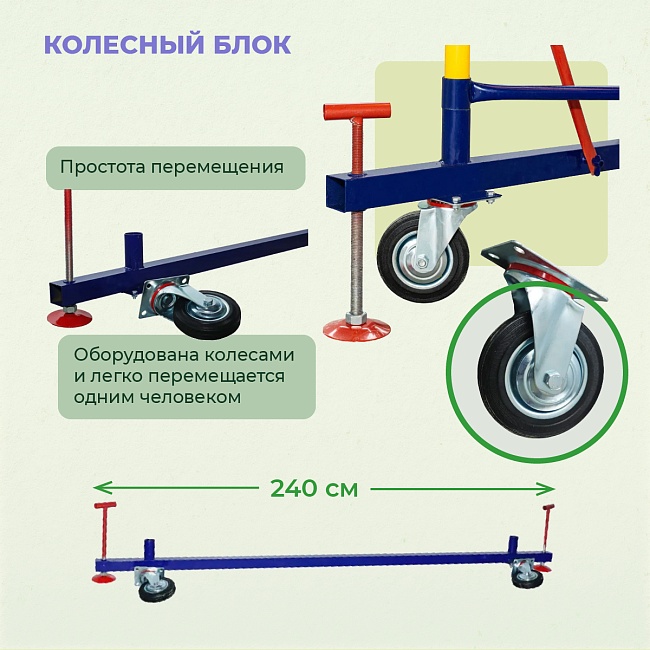 Вышка-тура Промышленник ВСП 1.2х2.0, 5.2 м ver. 2.0 фото 5