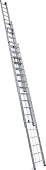 Купить Лестница трехсекционная выдвижная с тросом Alumet Ал 3316