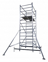 Алюминиевая вышка-тура ВТ12, H=6м Купить Алюминиевая вышка-тура ВТ12, H=6м