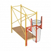 Кронштейн к лесам и фасадам для мусоросброса Купить Кронштейн к лесам и фасадам для мусоросброса